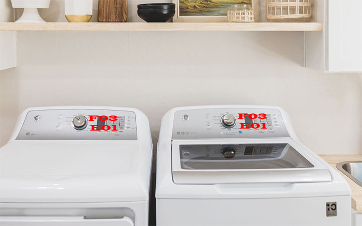 Maytag Error Codes F03 E01