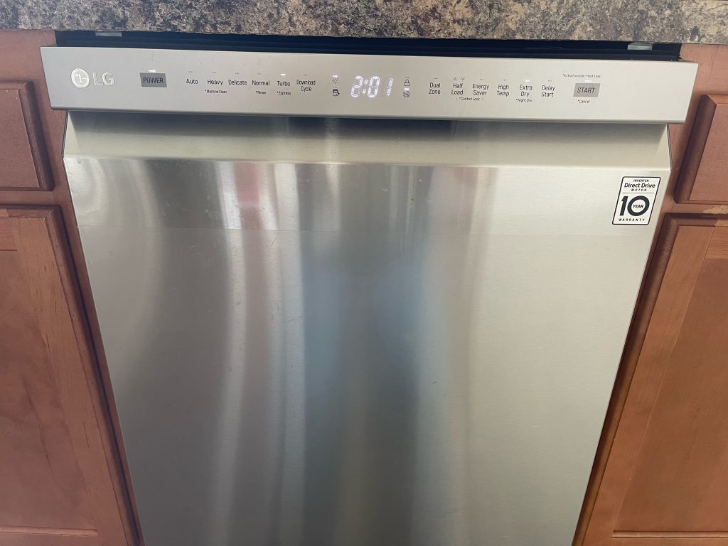 LG Dishwasher Error Code 1e
